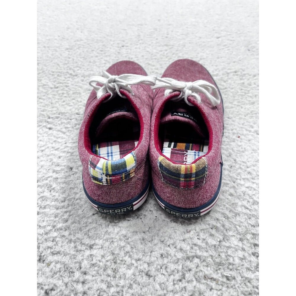 Sperry Sneaker Boys 2.5 Red Top Slider Low-Top Casual - Picture 4 of 8